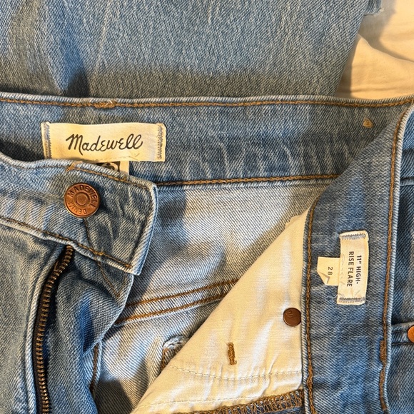 Madewell Women's 11” High Rise Flare - Picture 2 of 4
